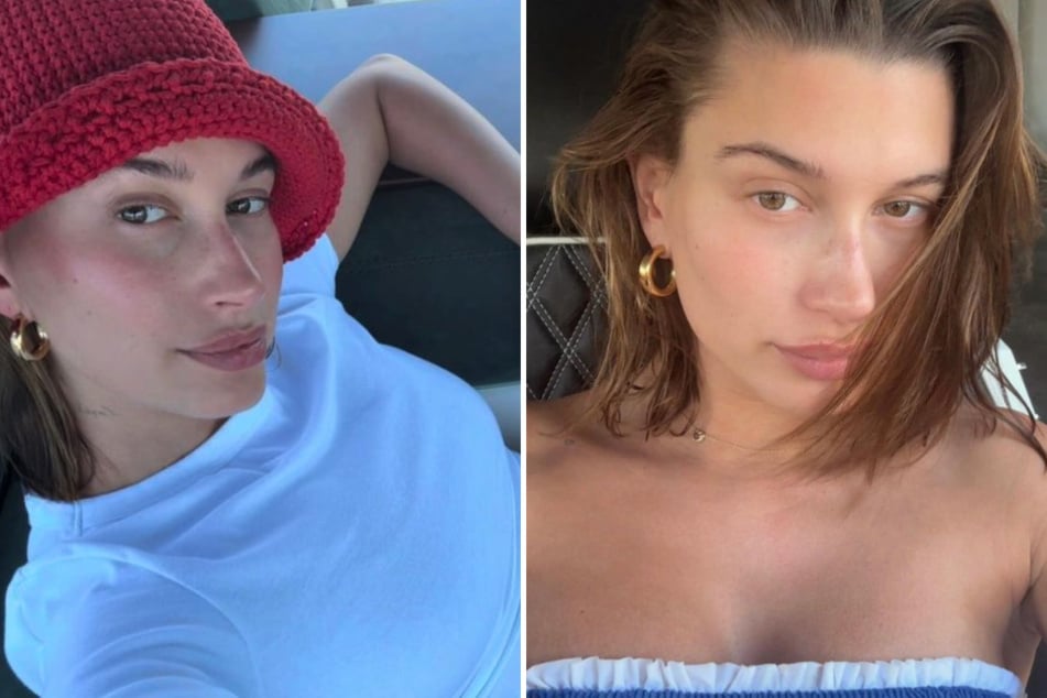 Hailey Bieber glows with summer joy in latest pregnancy photo dump