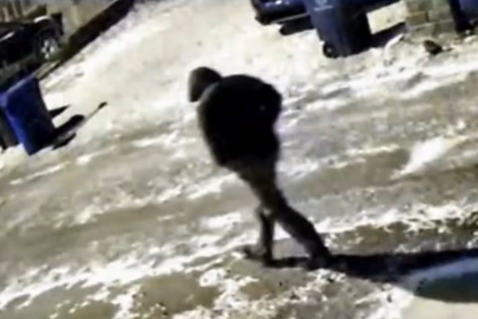 Die vermummte Person rückt nach dem brutalen Doppelmord ins Zentrum der Ermittlungen.