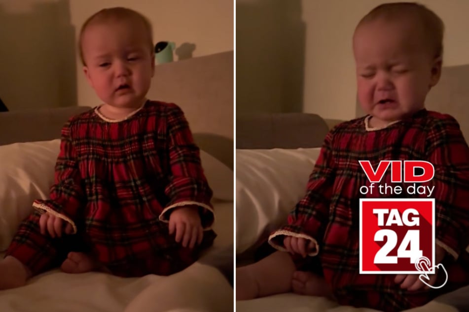 viral videos: Viral Video of the Day for January 30, 2026: Exhausted baby nods off mid-cry in hilarious clip