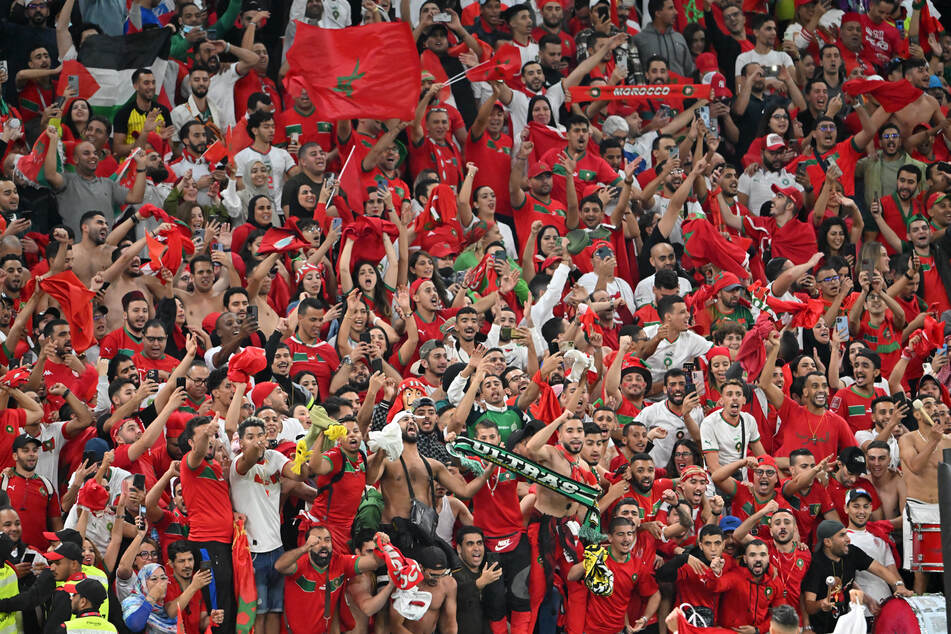 Für einige Marokko-Fans kam es vor dem Halbfinale gegen Frankreich zu Problemen.