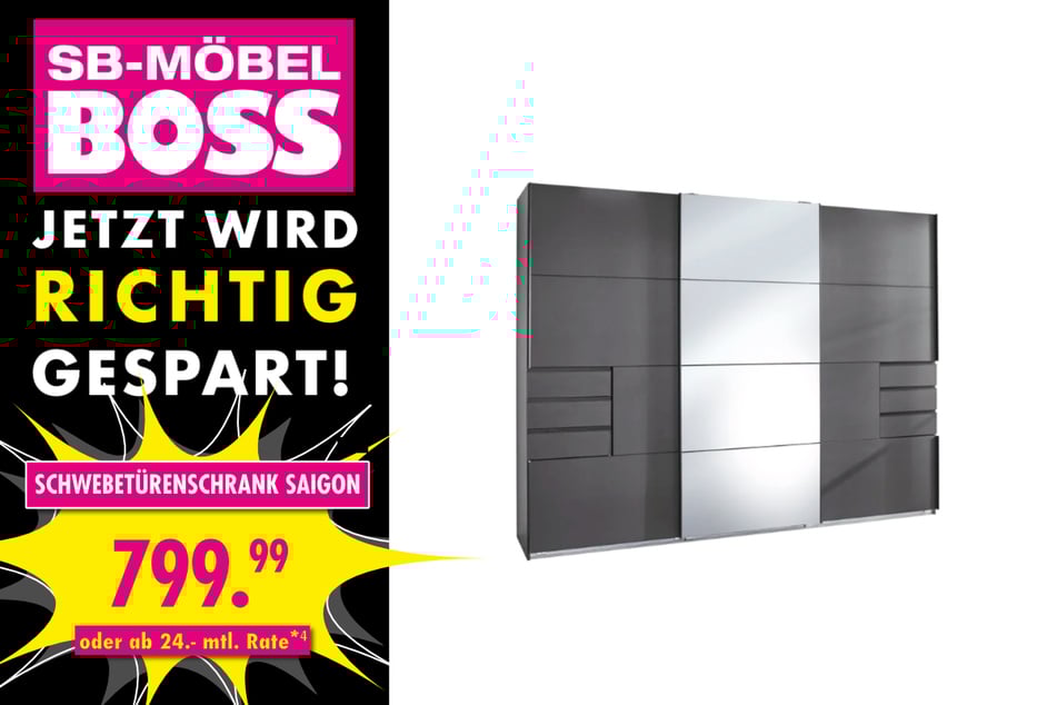 Schwebetürenschrank Saigon