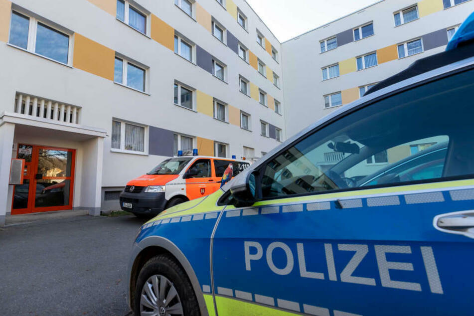 In diesem Wohnhaus in der Straße der Deutschen Einheit in Plauen wurde das tote Baby gefunden.