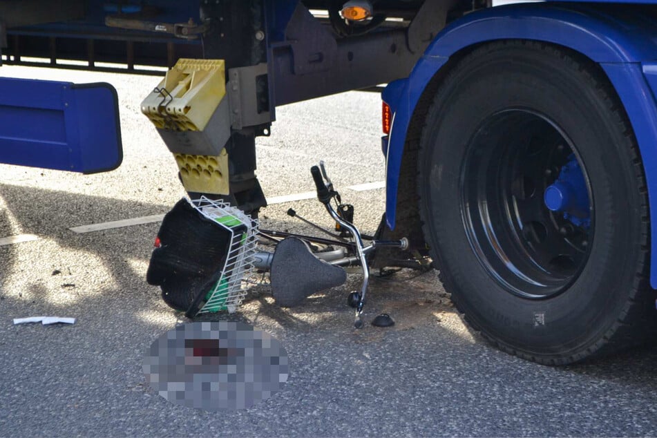 Die Radfahrerin (82) erlitt schwere Verletzungen.