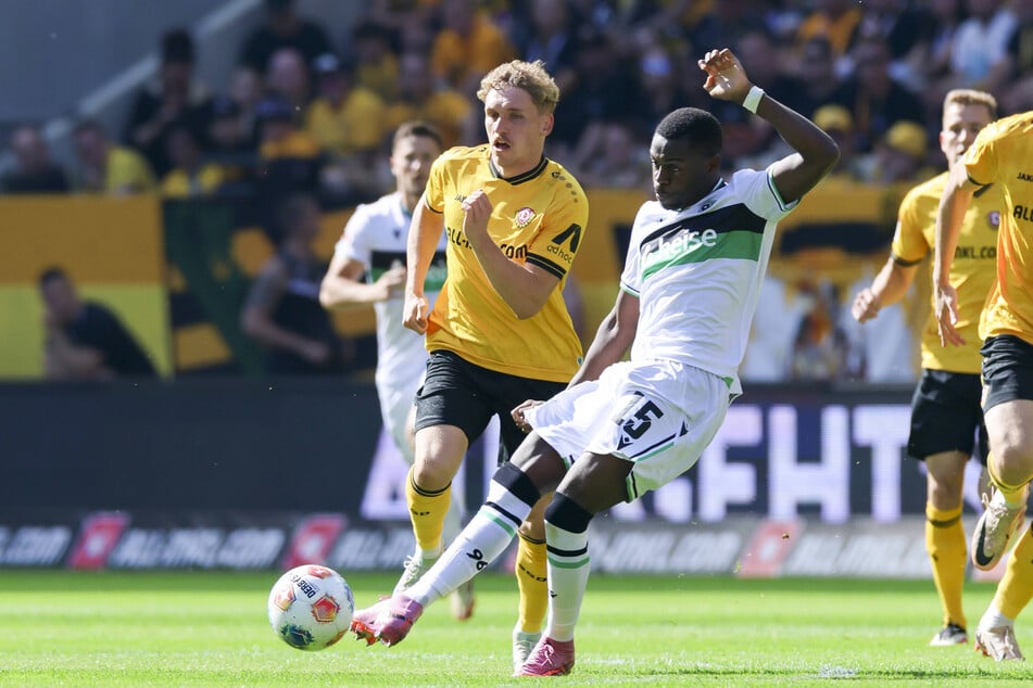 Luca Herrmann (h.) ist nah dran an der Startelf.