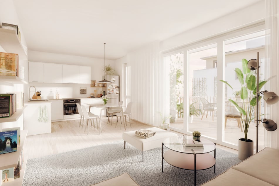 Moderne Gestaltung trifft auf viel Platz und Helligkeit.