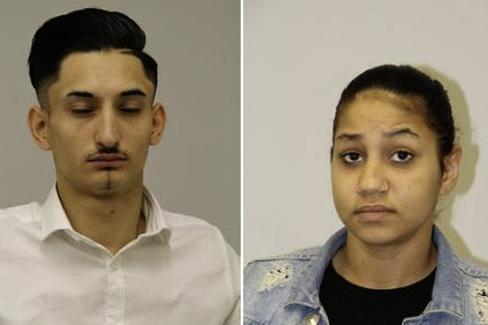 Lintone S. (17, r.) und Mustafa H. (20) werden von der Polizei gesucht. Sie sollen dem Jugendamt ihr eigenes Kind entzogen haben.