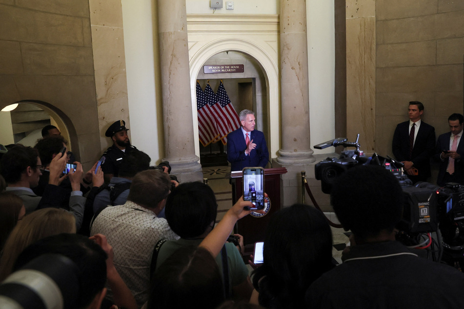 McCarthy announced the impeachment investigation at a press conference on Tuesday.