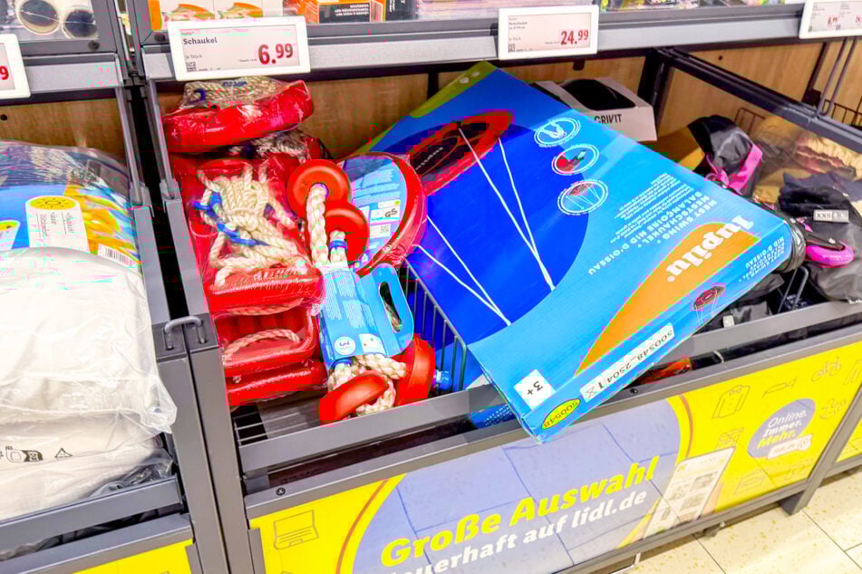 Lidl hat ab Montag (27.4.) Spielzeuge für draußen im Preis gesenkt