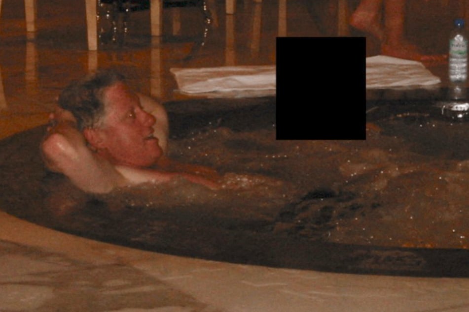 Clinton said the hot tub photo featured in the Epstein files was taken at a hotel during a visit to Brunei.