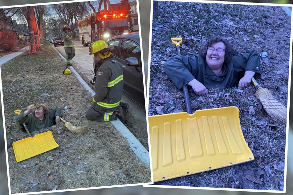 Plötzlich war Christine weg! Frau vor ihrer Haustür von Loch verschluckt