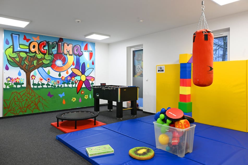 Im Lacrima-Trauerzentrum an der Seidnitzer Straße wird Kindern nach dem Verlust eines Angehörigen geholfen. (Archivbild)