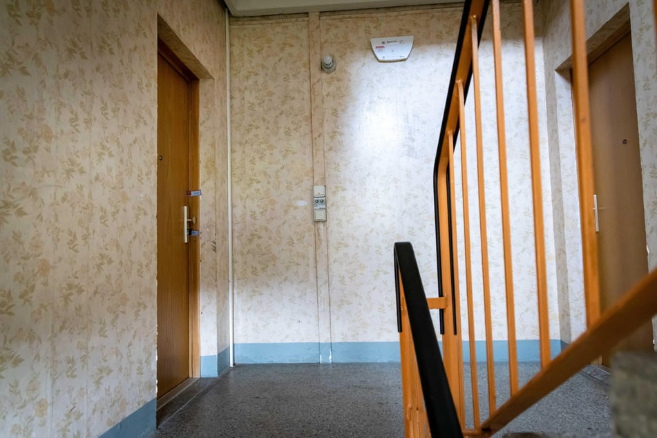 Auf dieser Etage befindet sich die Wohnung des 61-jährigen Libanesen, der Opfer eines Tötungsdeliktes wurde.