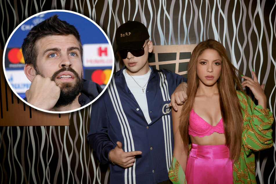Gemeinsam mit dem argentinischen DJ Bizarrap (24) rechnet Shakira (45) mit ihrem Ex Gerard Pique (35, l.) ab.