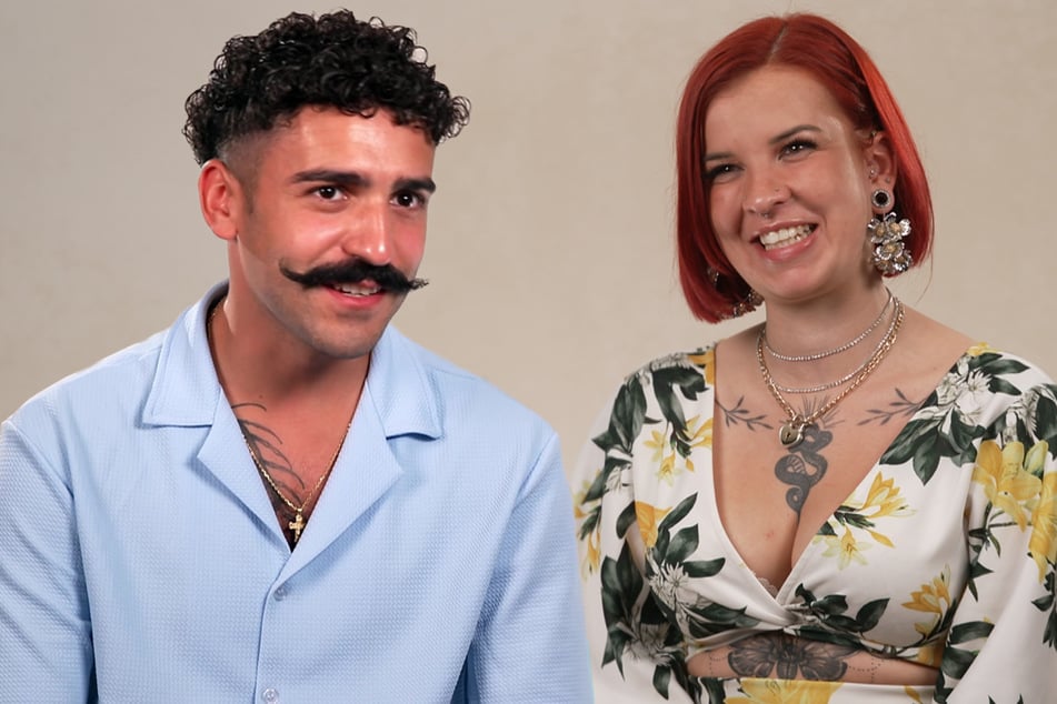 Joel (30) und Denise (28) finden sich attraktiv und wollen sich in Deutschland weiter kennenlernen.