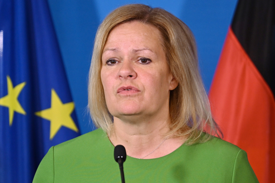Bundesinnenministerin Nancy Faeser (52, SPD).