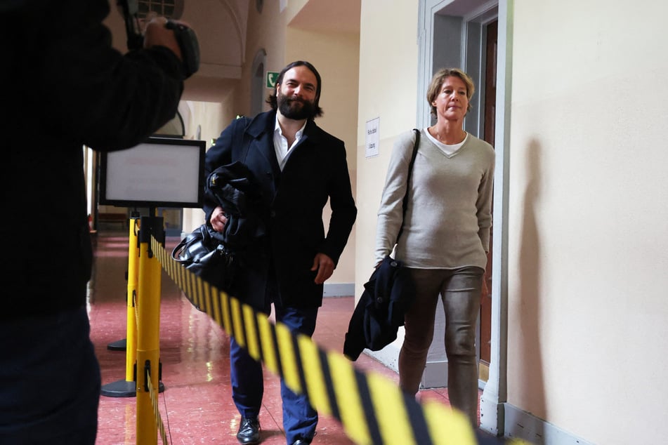 Christina Block erscheint mit ihrem Anwalt Ingo Bott (43) zum 82. Verhandlungstag.