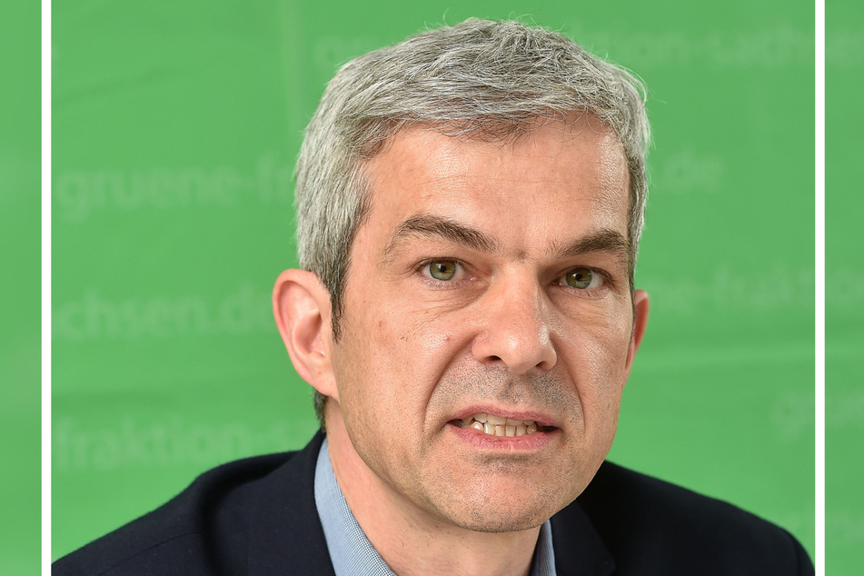 Grünen-Stadtrat Volkmar Zschocke (55) verweist auf den Rechtsanspruch der Windkraft-Unternehmen.