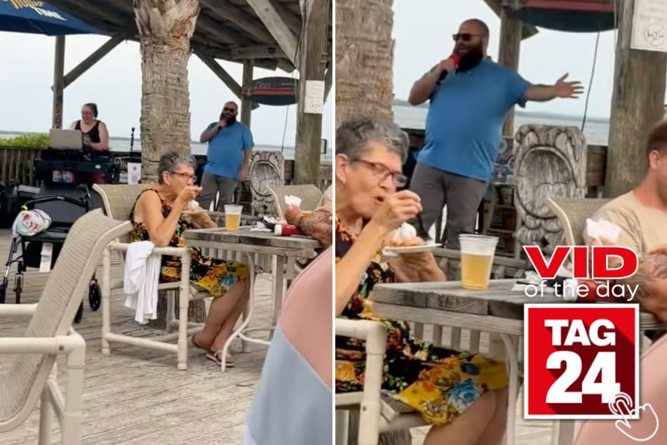TikToker Nate’s epic Pink Pony Club karaoke fail at a beach restaurant has TikTok rolling!