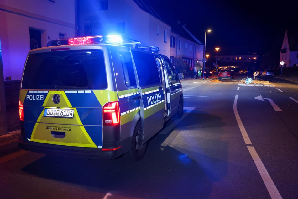 Die Polizei nahm den Unfall vor Ort auf.
