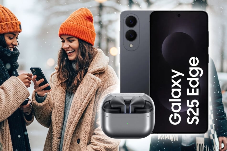 Samsung Galaxy S25 Edge plus Buds 3 Pro bei o2 im günstigen Januar-Angebot