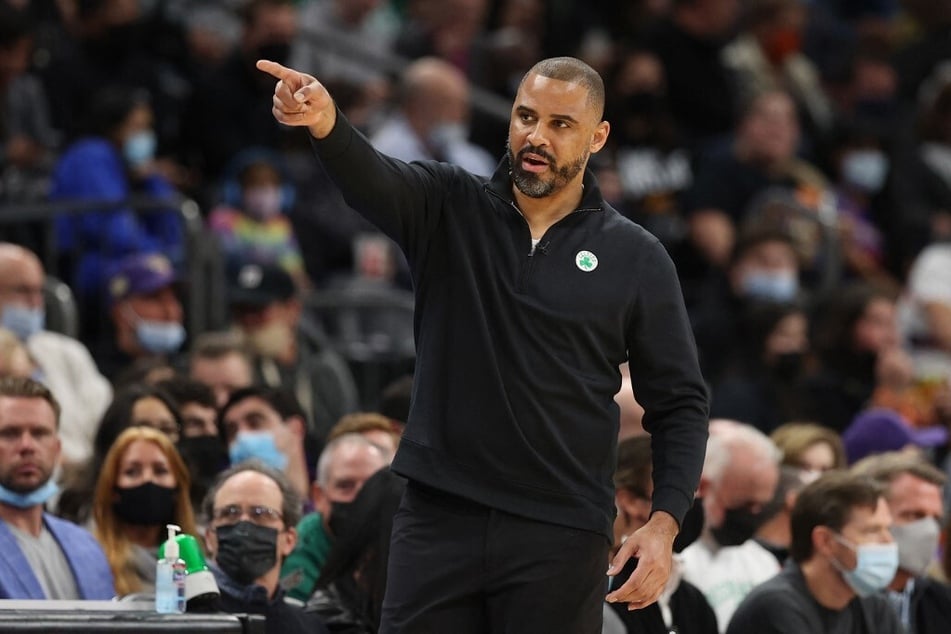 Head coach Ime Udoka of the Boston Celtics.