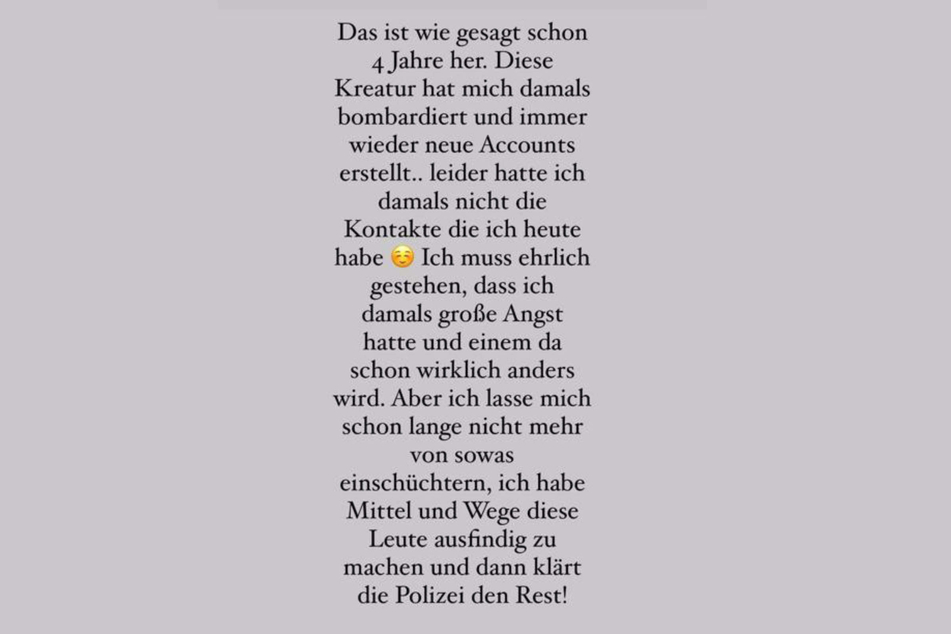 Amira Pocher (28) lässt sich derart heftige Hass-Nachrichten heute nicht mehr gefallen.