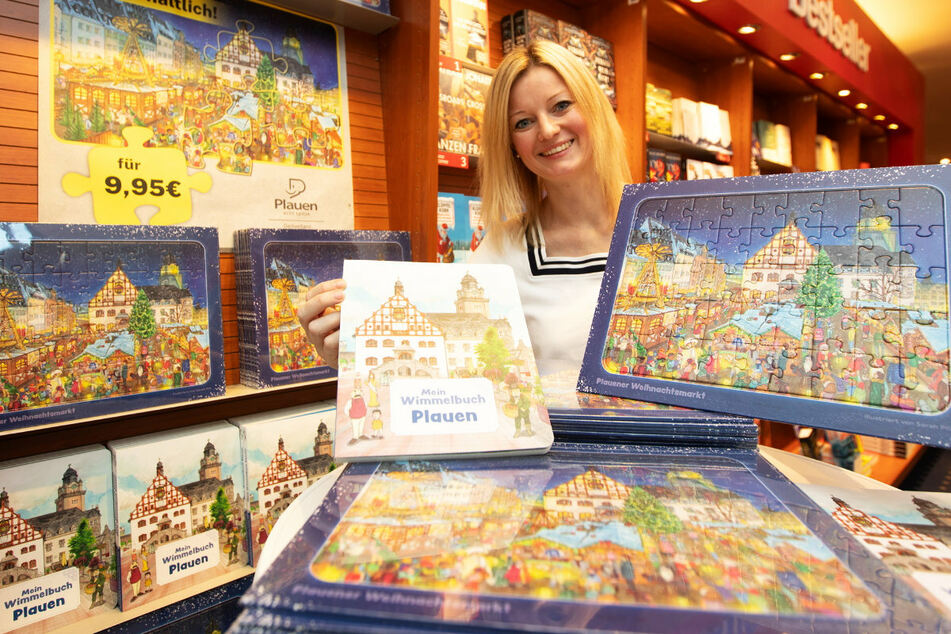 Bastel-Spaß aus dem Vogtland: Erstes Plauener Weihnachts-Puzzle