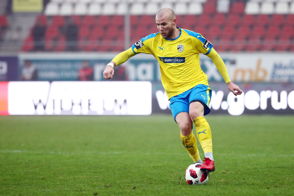 Manfred Starke, hier noch im Jena-Trikot, wechselt zum FSV Zwickau (Archivbild).