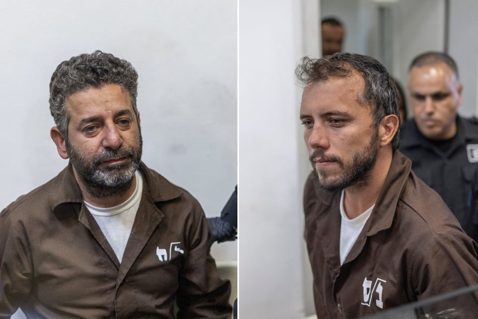 The United Nations has called on Israel to immediately release detained Gaza flotilla activists Saif Abu Keshek (l.) and Thiago Avila.