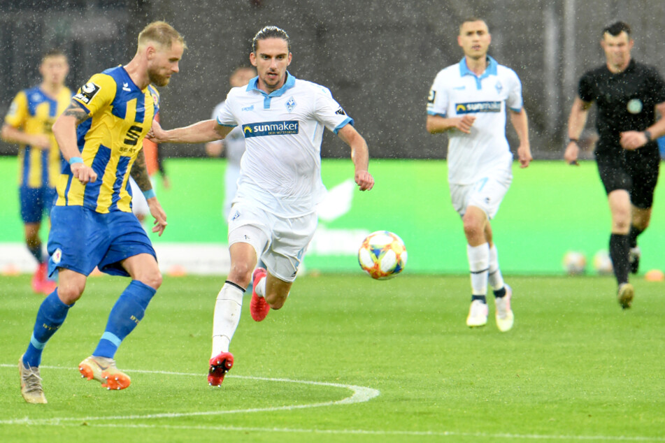 Zwei Mitglieder des SV Waldhof wurden positiv getestet. Beim Spiel gegen Eintracht Braunschweig war noch nichts bekannt. (Archivbild)