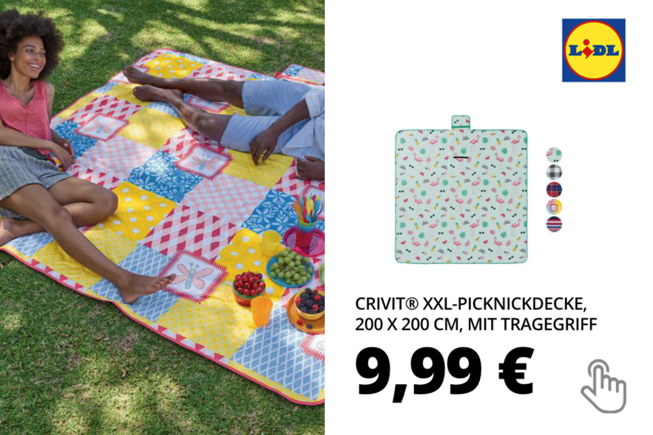 CRIVIT® XXL-Picknickdecke