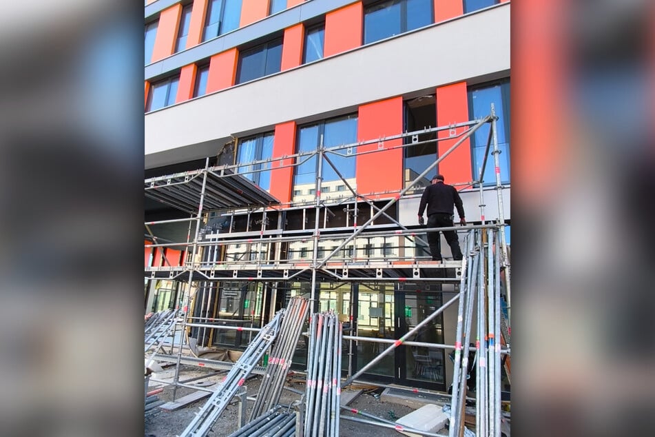 Die Gerüste wurden endlich zurückgebaut.