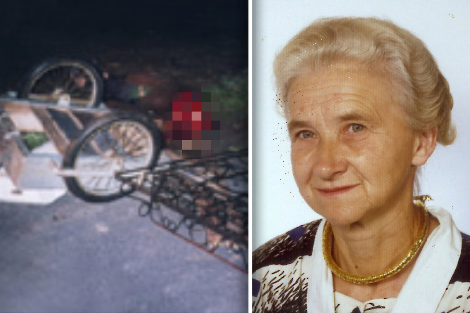 Vera Marotz (†66) wurde in der Nacht zum 20. Oktober 2004 nahe Riesa tot neben ihrem Handwagen gefunden.