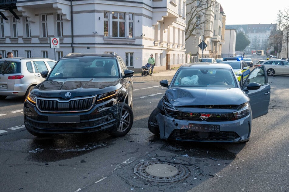 Um 7.55 Uhr krachten beide Autos zusammen.