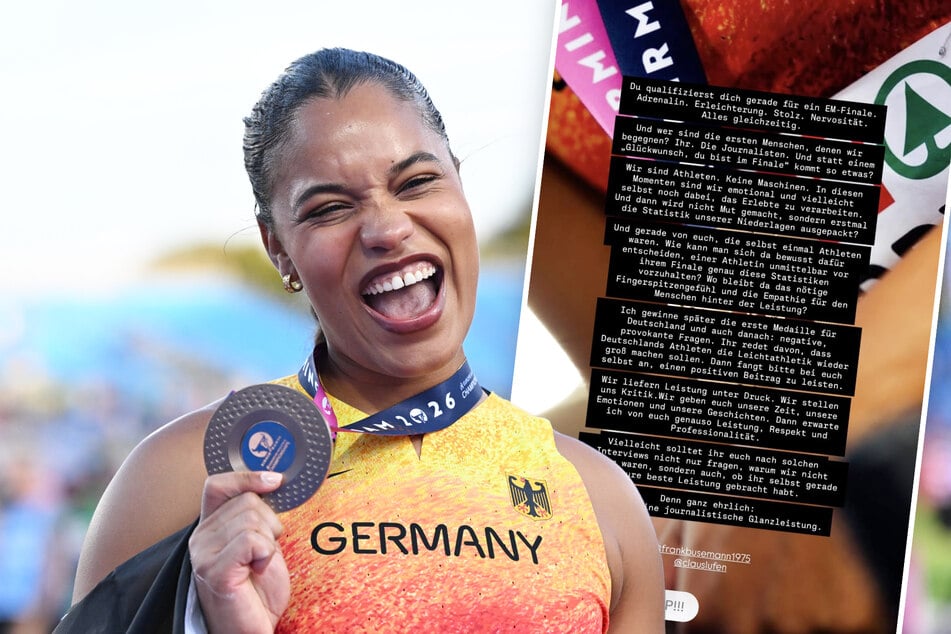 Deutsche Bronze-Gewinnerin rechnet heftig mit ARD-Duo ab: "Fangt bitte bei euch selbst an"