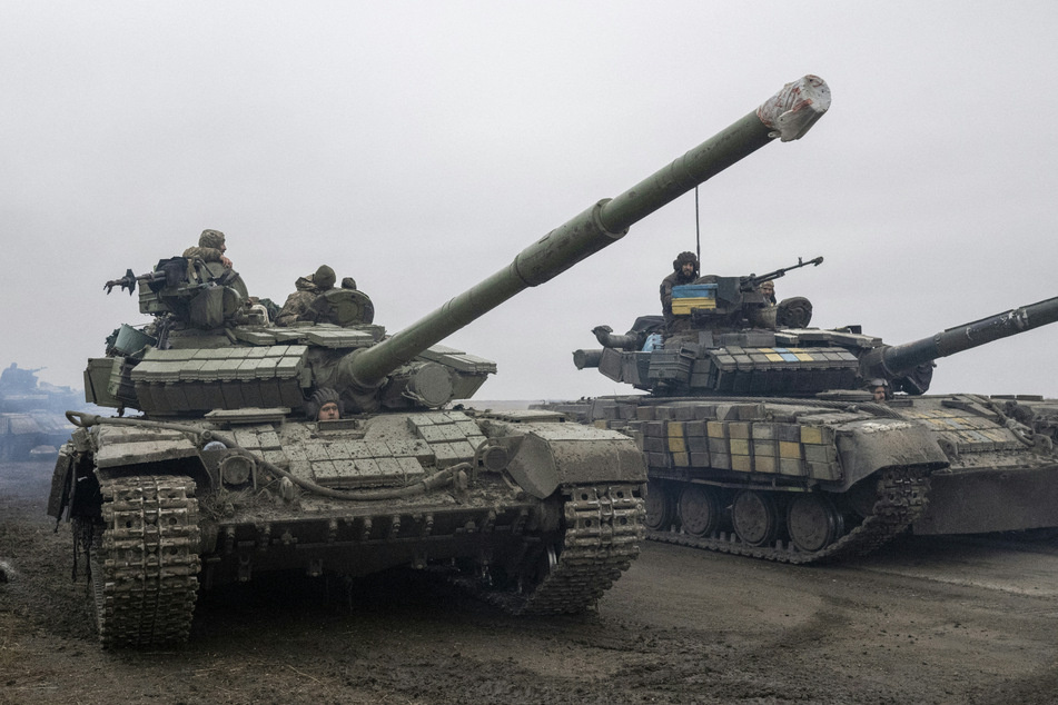 Bislang kann die Ukraine lediglich auf Sowjet-Panzer, wie diese T-72, zurückgreifen.