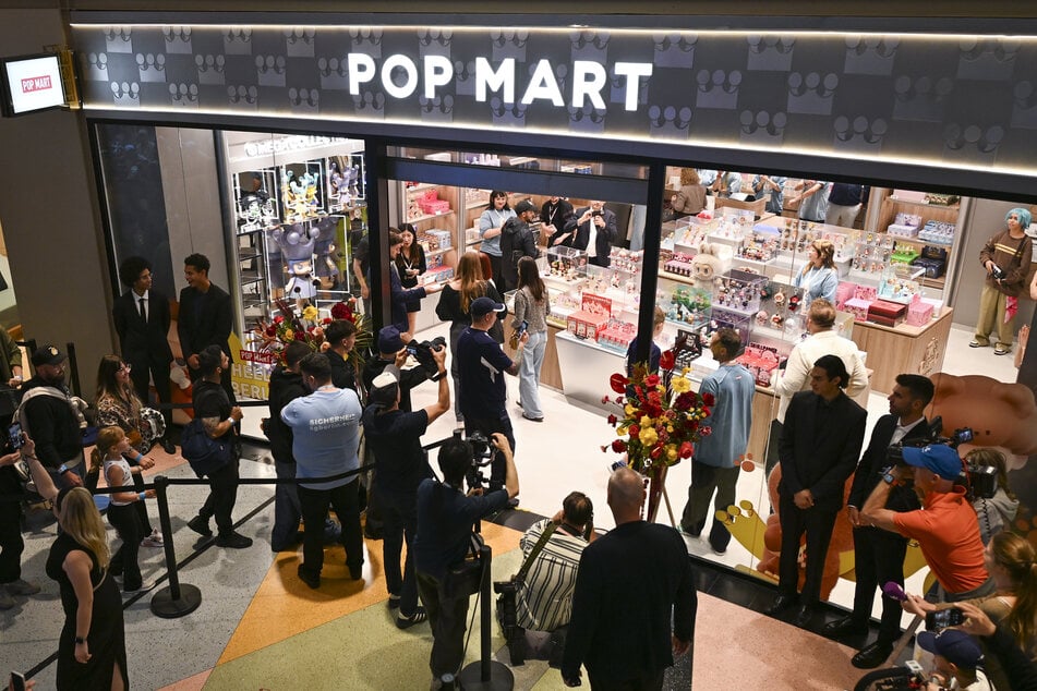 Die erste "POP MART"-Filiale wurde 2025 in Berlin eröffnet.