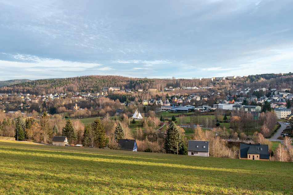 Der Kurort Bad Schlema im Erzgebirge: Hotels und Pensionen bleiben leer. Es wird mit massiven Umsatzverlusten gerechnet (Archivbild).