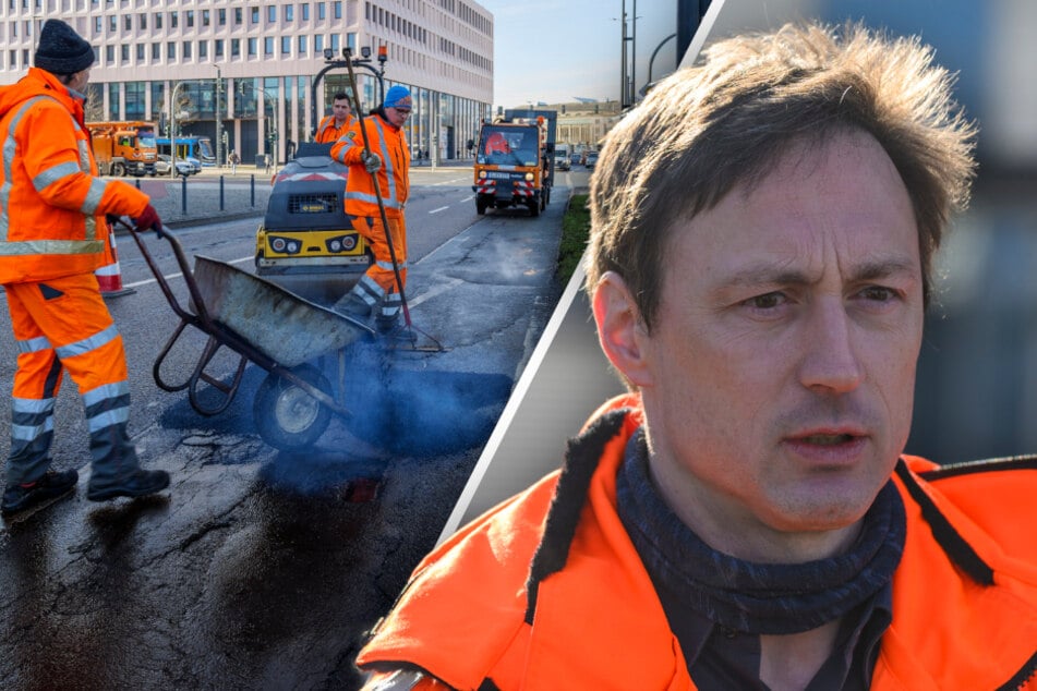 Chemnitz: Schlagloch-Alarm in Chemnitz: Fast ein Drittel mehr Schäden durch Bibber-Winter