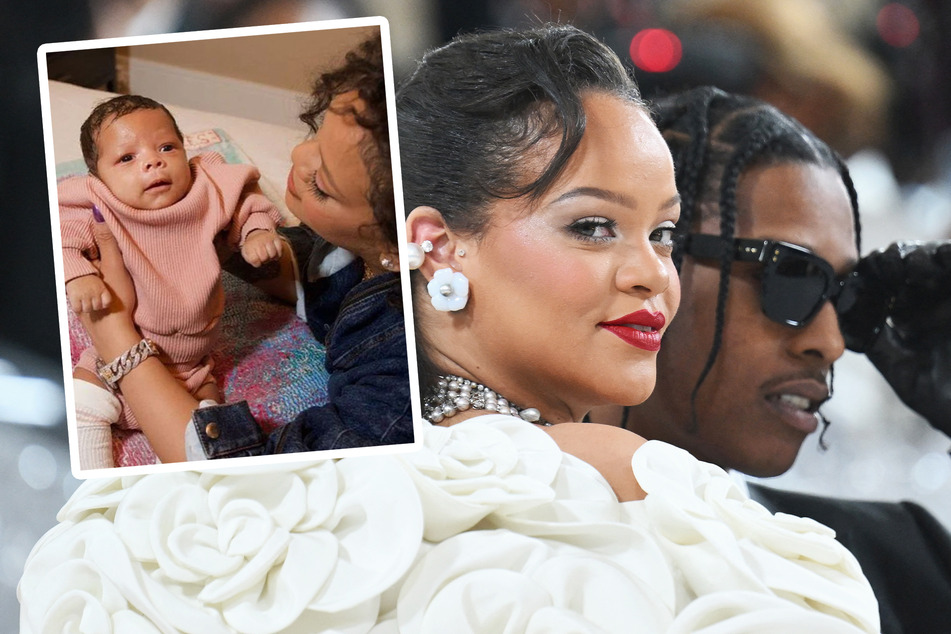 "Willkommen in der Welt": Rihanna und A$AP Rocky stellen Söhnchen Riot Rose vor