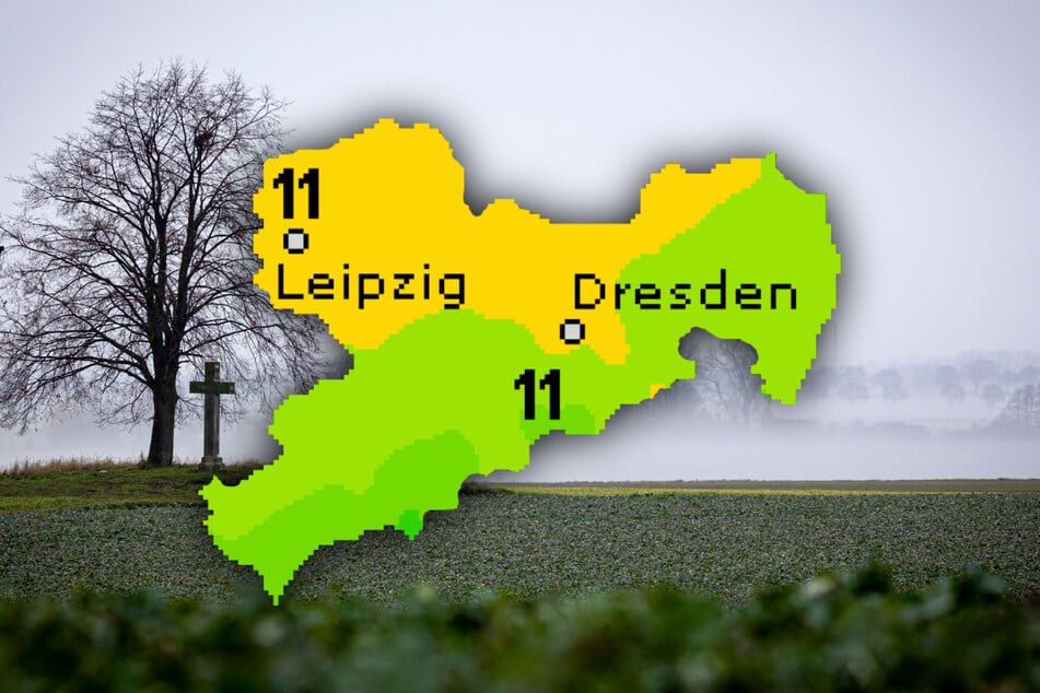 2022 ist in Sachsen nicht mit Schneefall zu Weihnachten zu rechnen.