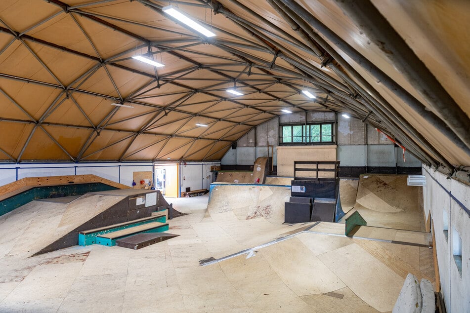 In die neue Halle sollen mobile Rampen und Elemente eingebaut werden, um den Platz besser nutzen zu können.