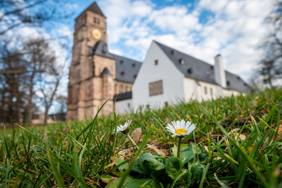 Eine Station des Osterspaziergangs ist der Chemnitzer Schlossberg.