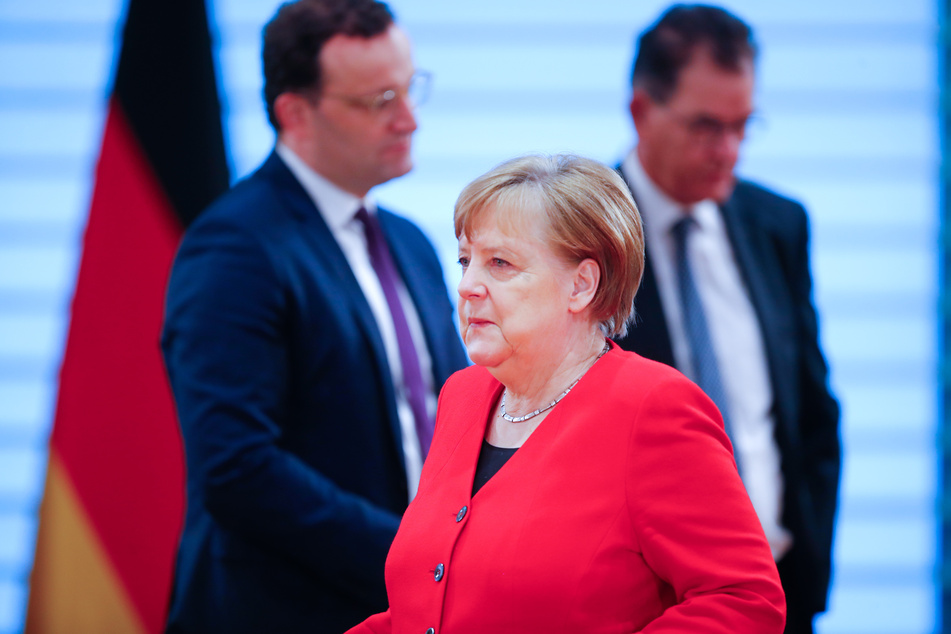 Bundeskanzlerin Angela Merkel (CDU) nimmt an der wöchentlichen Kabinettssitzung im Bundeskanzleramt teil.