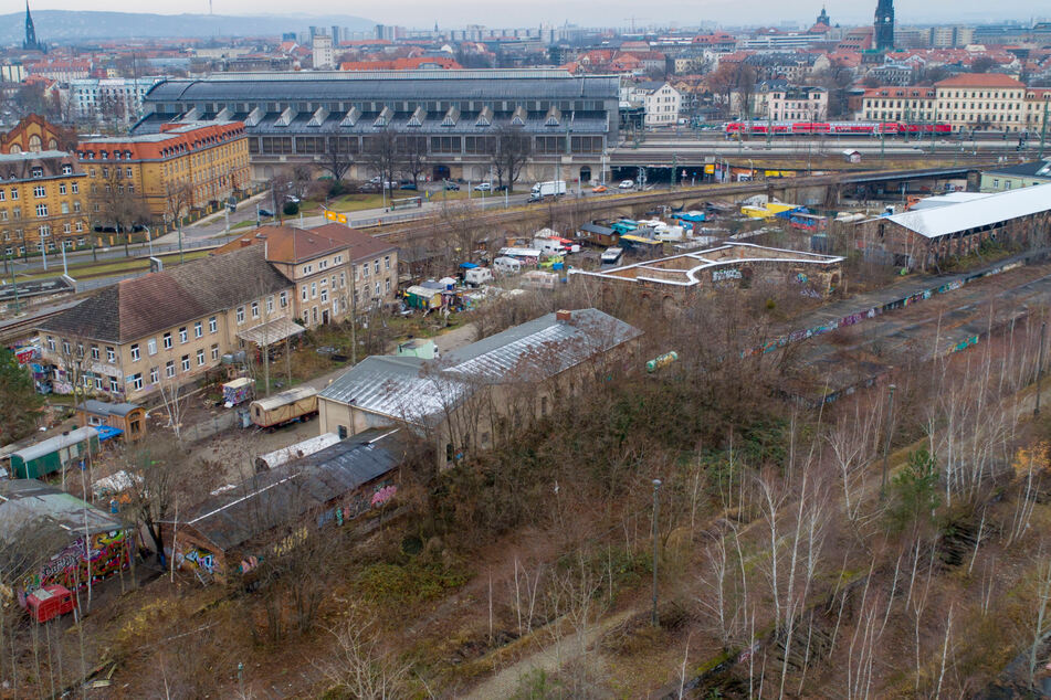 Auf dem 27 Hektar großen Areal am Alten Leipziger Bahnhof soll ein neues Quartier entstehen.