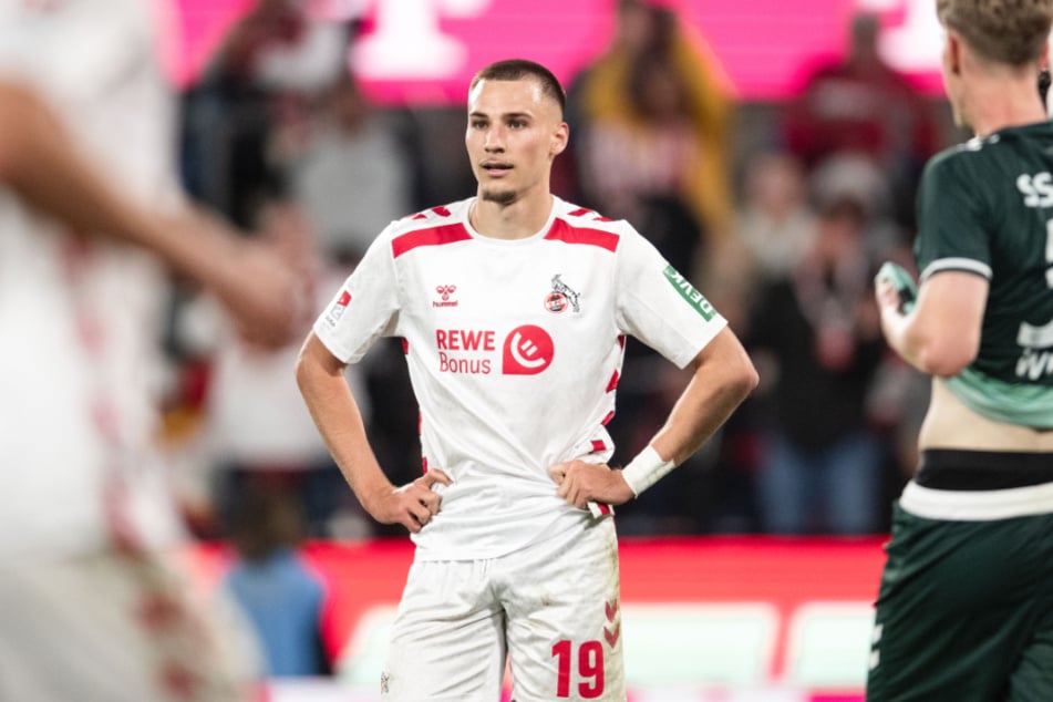 FC-Torschütze Tim Lemperle war bedient nach der Punkteteilung.
