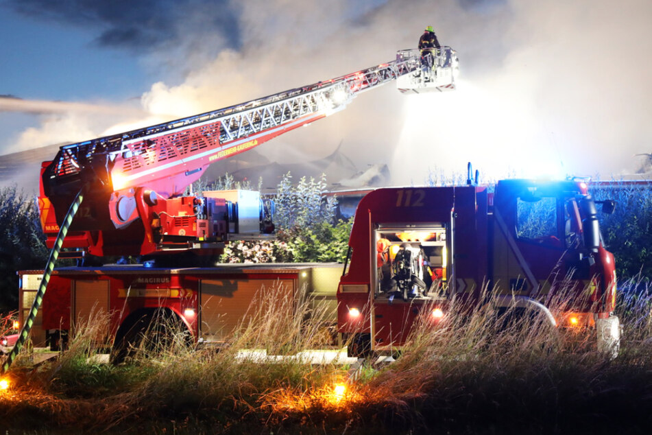 Flammeninferno ruft Feuerwehr auf Plan! Kräfte im Großeinsatz