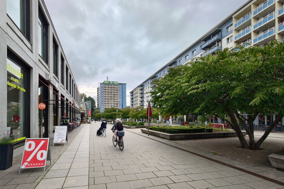 Seit 1965 heißt die Straße mit Wohnungen, Geschäften und Dienstleistern "Rosenhof".
