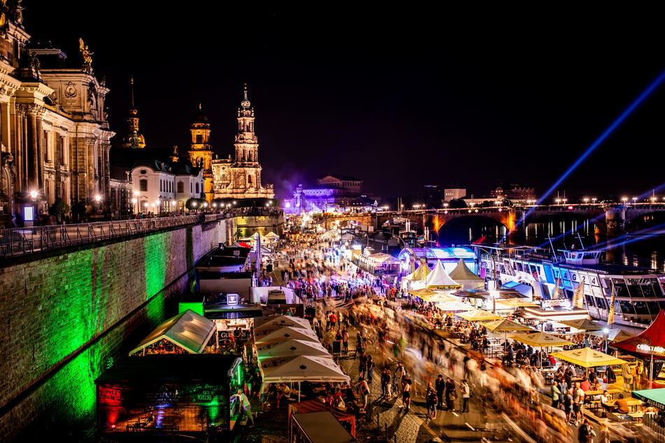 Beim Dresdner Stadtfest wird wieder so einiges geboten.