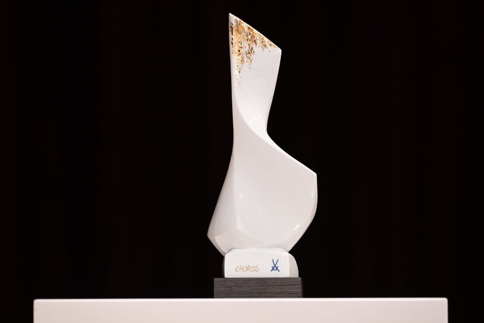 Der "Choros"-Award aus Meissener Porzellan.